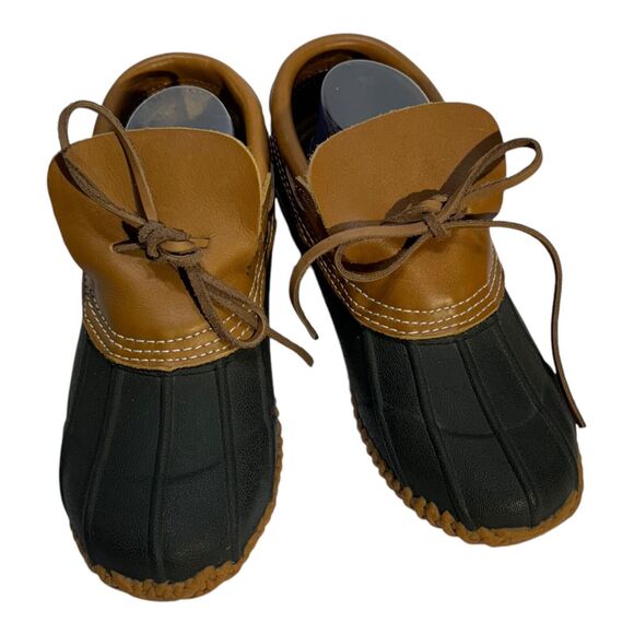 Soggs Thinsulate Insulation‎ Steel Shank Duck Shoes Men’s Size 7 Black Tan - Picture 4 of 14